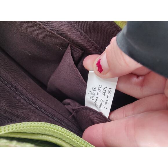 Y2K Green Faux Leather mini bag - Picture 6 of 11